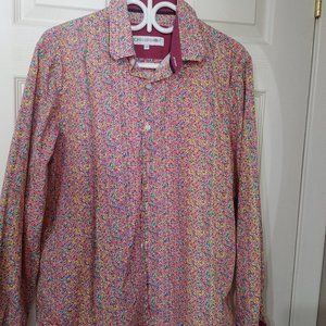 John Lennon Men's  Shirt, Size L, Multi-Coloured